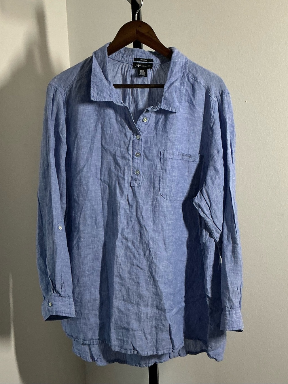 Jones New York | !00% Linen Pullover Top
